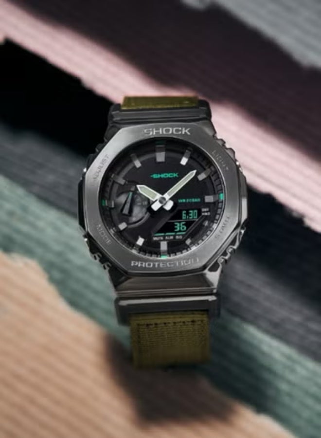 EDIFICE CASIO Casio G-shock Mens Quartz Watch, Analog-Digital Display - Image 2